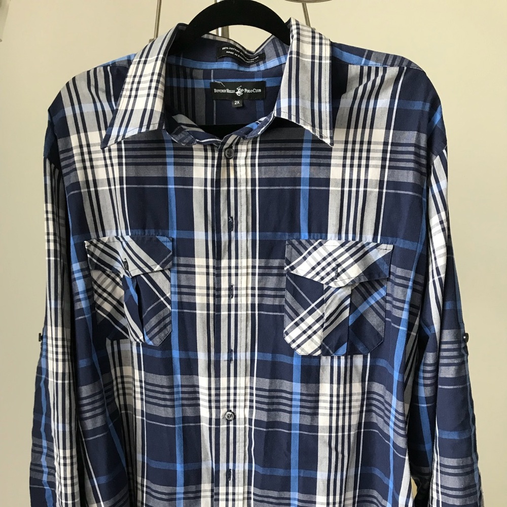 Long-Sleeve Bottom Down shirt